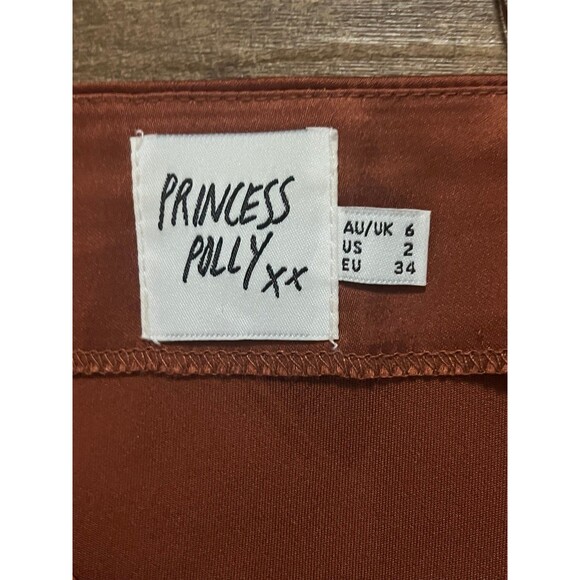 Princess Polly Copper Midi Skirt - Picture 5 of 5